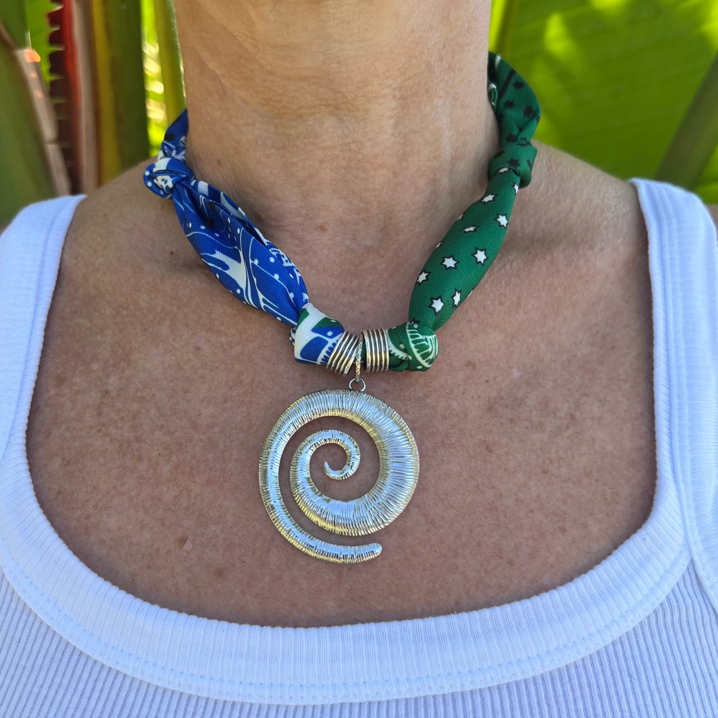Collana Onda argento