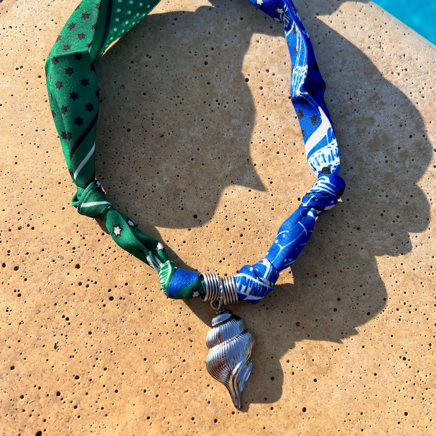 Collana conchiglia argento