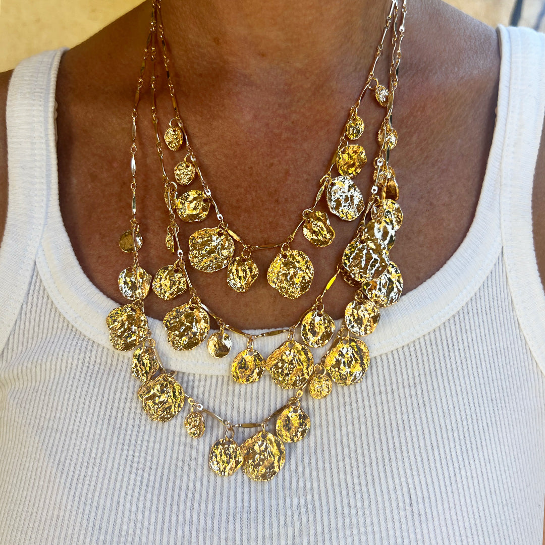 Collana Foliage gold