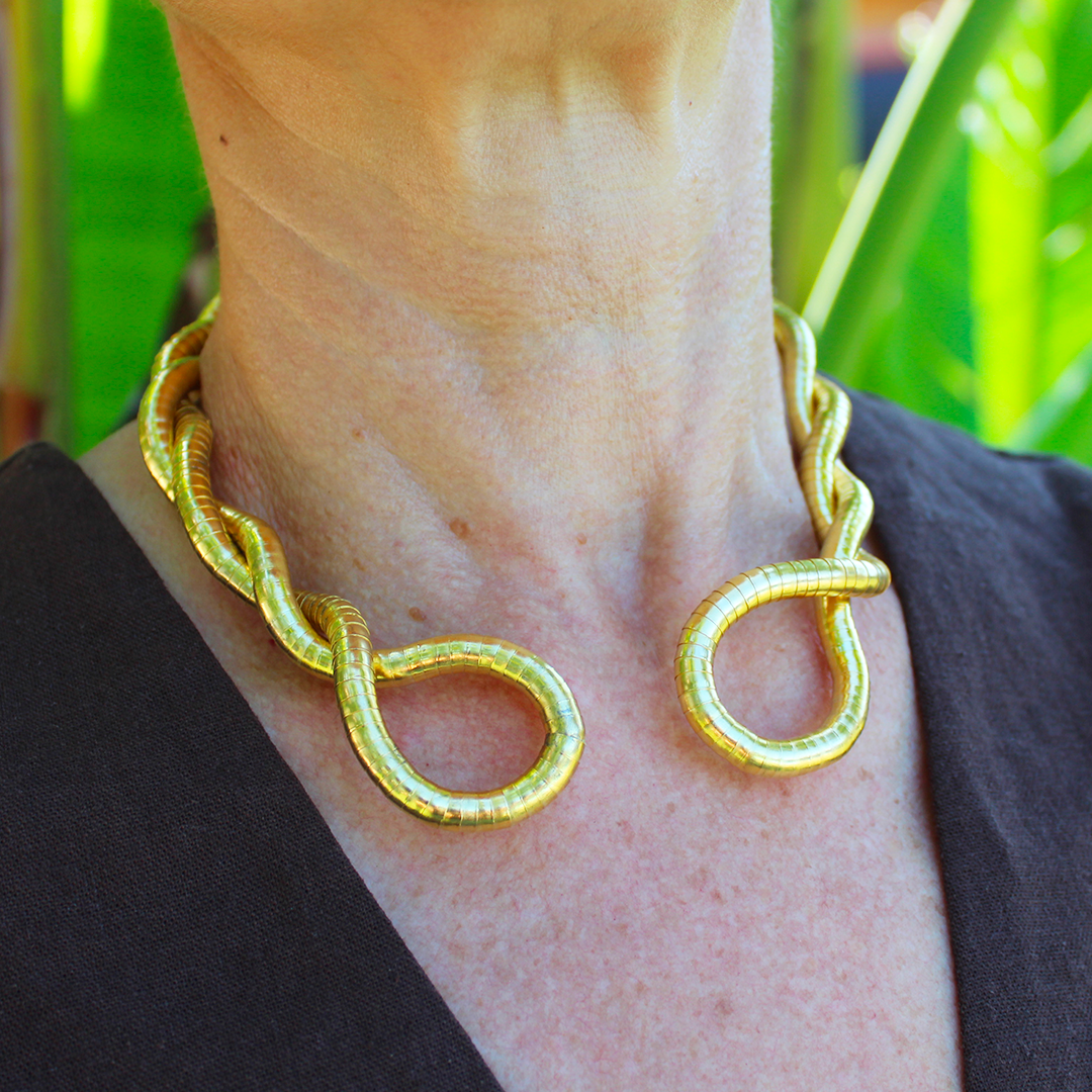 Collana Intreccio Gold
