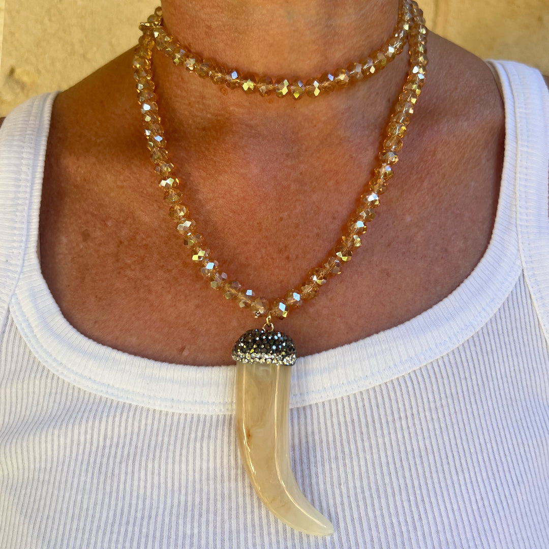 Collana Lucky glow Ambra
