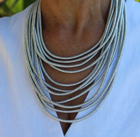 Collana Filè Argento