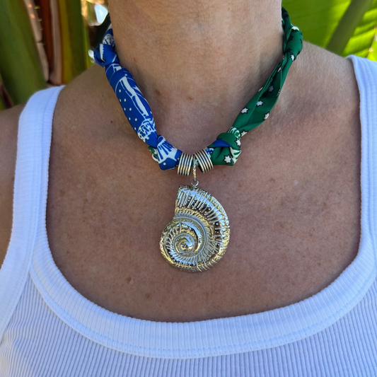 Collana coquille Argento