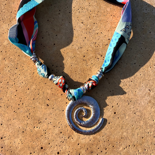 Collana Onda argento