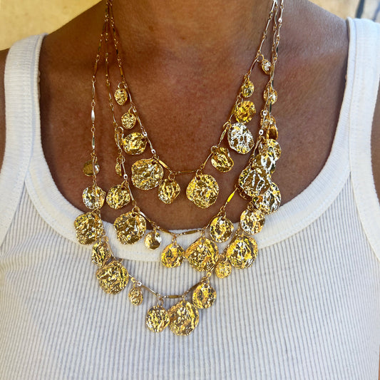 Collana Foliage gold