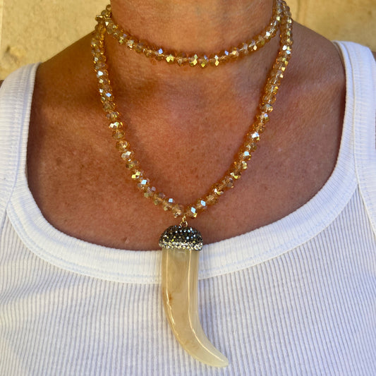 Collana Lucky glow Ambra